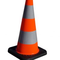 Leitkegel 750 mm hoch, 4,00 kg, HDPE, Folie RA 2