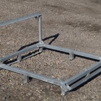 Palette für Polizeigitter starr