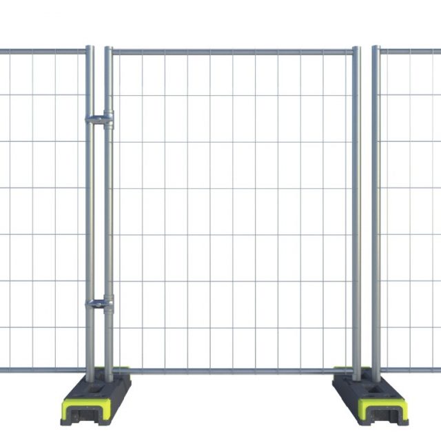 Bauzaun  L 1,20 m (mit verstärkter Ecke)