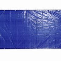 Bauzaunsichtschutz Plane 1,76 x 3,41 blau