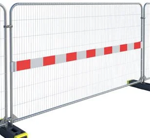 Reflective Fence Strip (PVC) Rot-Weiß