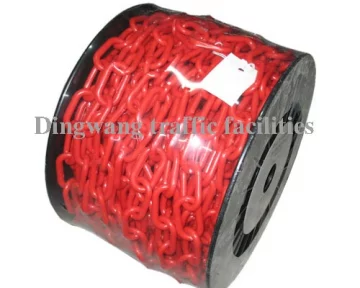 Kunststoffkette 8 mm rot Rolle 25 m