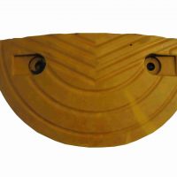 Bodenschwelle Endkappen, 175x350x50mm gelb