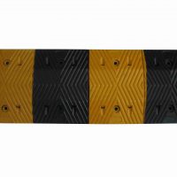 Bodenschwelle, 1000x350x50 schwarz / gelb