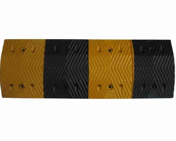 Bodenschwelle, 1000x350x50 schwarz / gelb