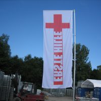Fahne Rotes Kreuz