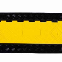 5er Kabel-Überfahrschutz mit 5 Kanälen DUO (gerade) mit Verbindungszapfen